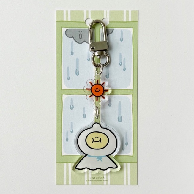 ʜᴀʀᴜᴅᴀɪʟʏ🌙 預購｜SecondMorning 祈願檸檬吊飾 檸檬祈願鑰匙圈-規格圖6