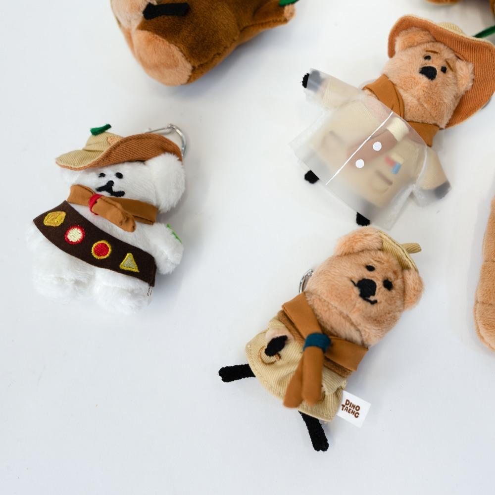 ʜᴀʀᴜᴅᴀɪʟʏ🌙 預購｜Dinotaeng Quokscout 絨毛娃娃吊飾 睡袋quokka吊飾-細節圖4