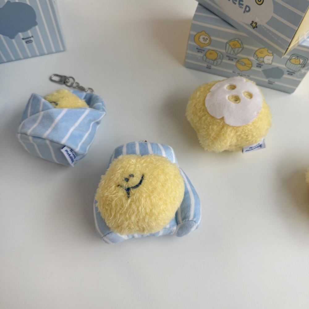ʜᴀʀᴜᴅᴀɪʟʏ🌙 現貨｜SecondMorning Sleeping Lemony 睡覺檸檬吊飾 盲盒 檸檬吊飾盲盒-細節圖4