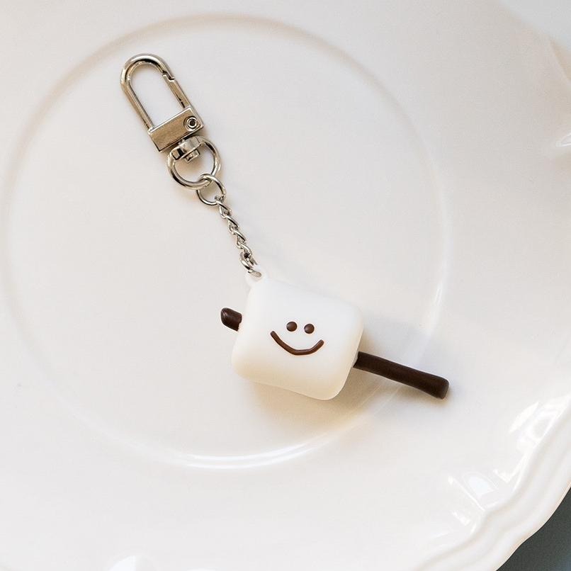 ʜᴀʀᴜᴅᴀɪʟʏ🌟 現貨｜DINOTAENG 烤焦棉花糖吊飾 造型吊飾 變色吊飾 造型鑰匙圈 照光變色吊飾-細節圖2