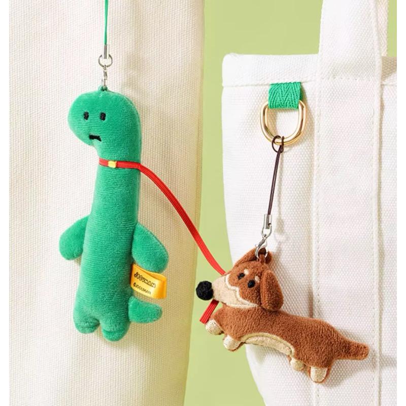 ʜᴀʀᴜᴅᴀɪʟʏ🌙  部分有貨｜韓國文創 joguman 好朋狗 臘腸恐龍 吊飾 隨手杯 筆記本-細節圖2