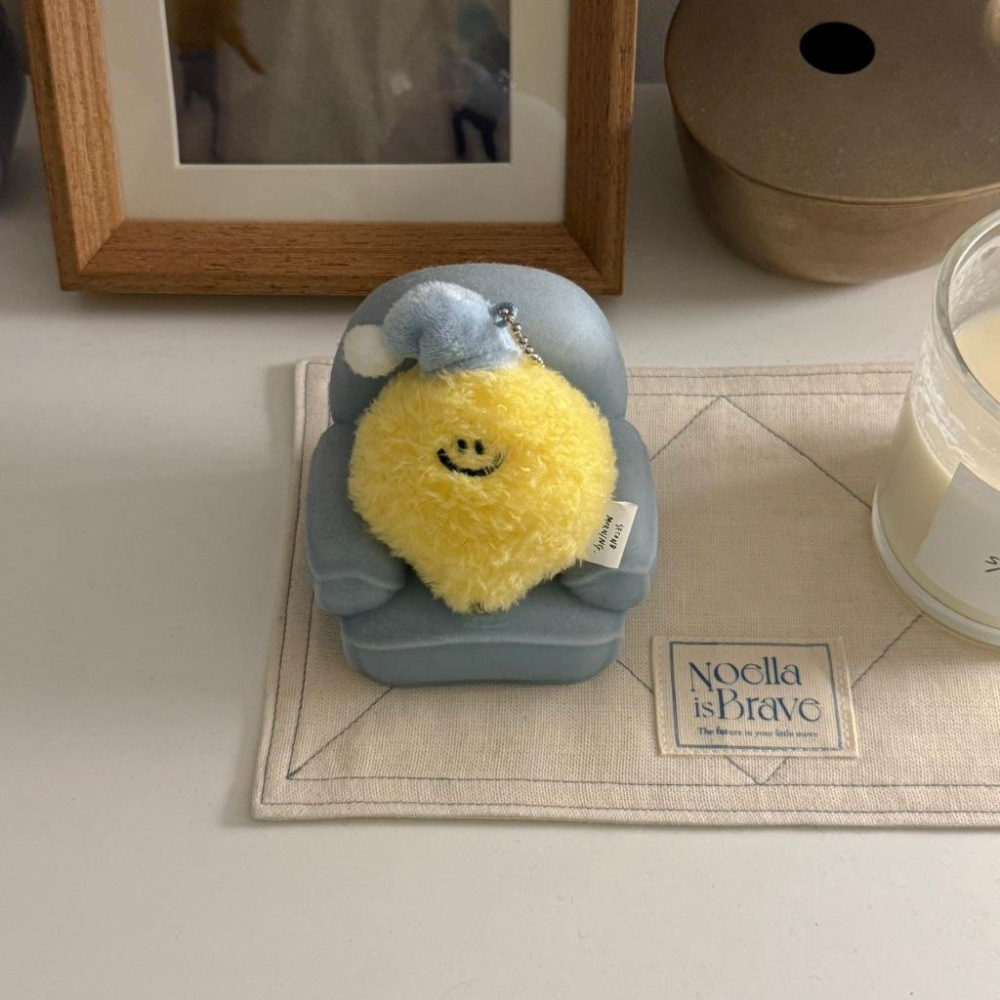 ʜᴀʀᴜᴅᴀɪʟʏ🌙 預購｜SecondMorning 檸檬地瓜晚安娃娃吊飾 毛絨絨娃娃吊飾 吊飾娃娃 造型吊飾-細節圖6