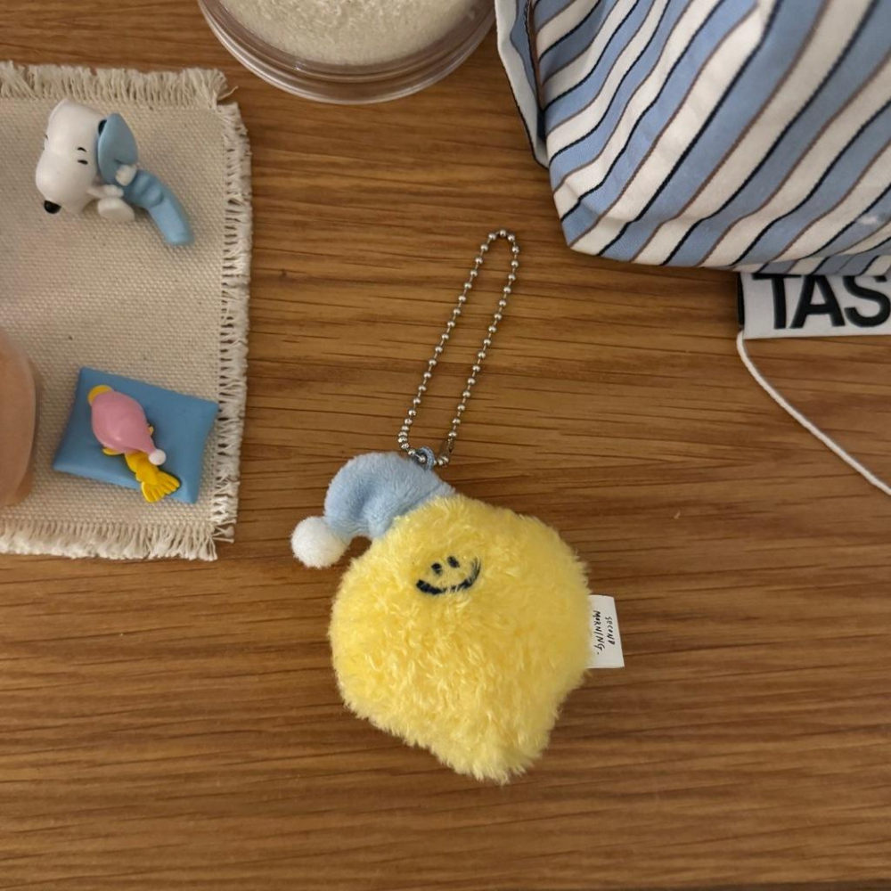 ʜᴀʀᴜᴅᴀɪʟʏ🌙 預購｜SecondMorning 檸檬地瓜晚安娃娃吊飾 毛絨絨娃娃吊飾 吊飾娃娃 造型吊飾-細節圖7