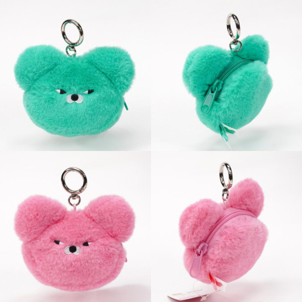 ʜᴀʀᴜᴅᴀɪʟʏ🌙 預購｜Wasabi Bear 芥末熊熊 娃娃造型吊飾 造型零錢包吊飾-細節圖4