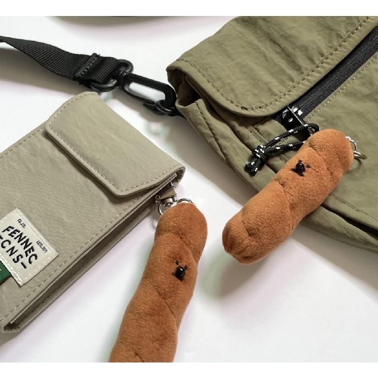 ʜᴀʀᴜᴅᴀɪʟʏ🌙  預購｜d.with 麵包棍Quokka 糰子比熊可愛絨毛吊飾 掛飾 鑰匙圈 多款-細節圖3