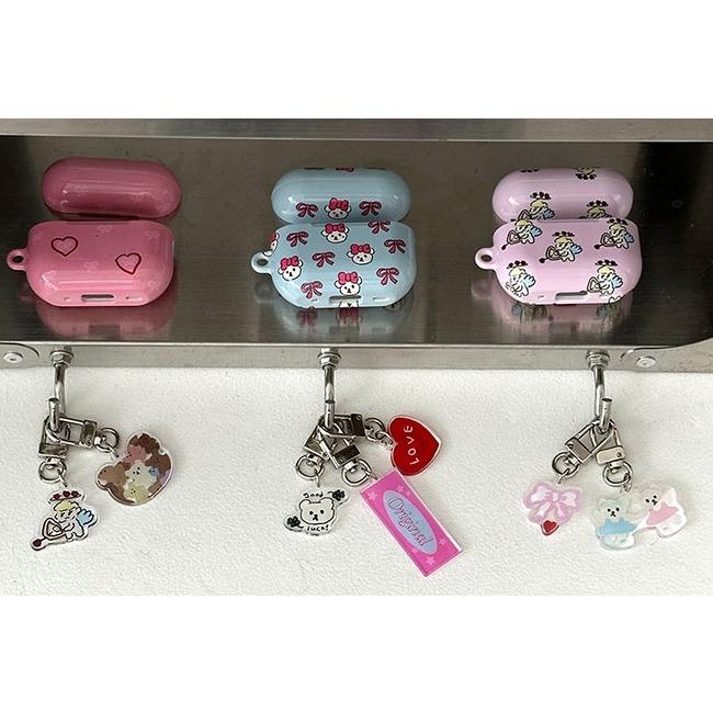 ʜᴀʀᴜᴅᴀɪʟʏ🌙 部份有貨｜MAZZZZY  muffin browine 熊熊 愛心 鑰匙圈 吊飾 掛飾-細節圖6