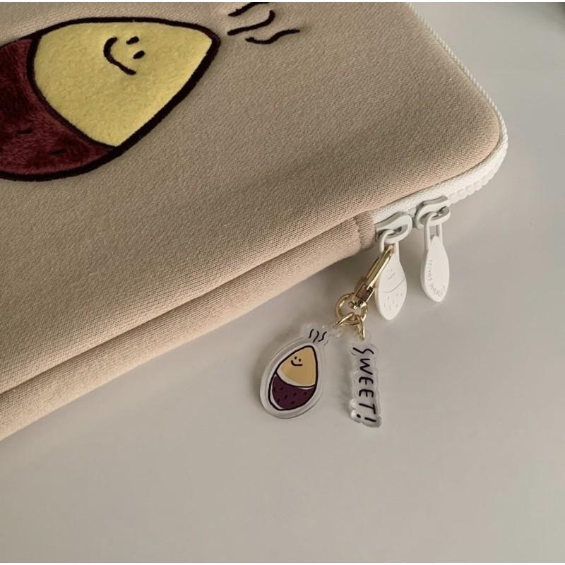 ʜᴀʀᴜᴅᴀɪʟʏ🌙  預購｜ second morning 檸檬 地瓜 蘋果 吊飾 鑰匙圈-細節圖9