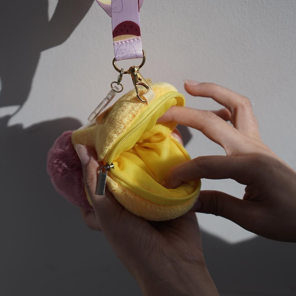 ʜᴀʀᴜᴅᴀɪʟʏ🌙 預購｜Second Morning 小檸檬 地瓜絨毛票卡夾(檸檬款/地瓜款)-細節圖3