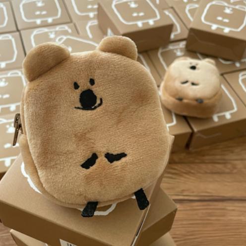 ʜᴀʀᴜᴅᴀɪʟʏ🌙  預購｜Dinotaeng Quokka Hashbrown Pouch 耳機收納包 收納包-細節圖2