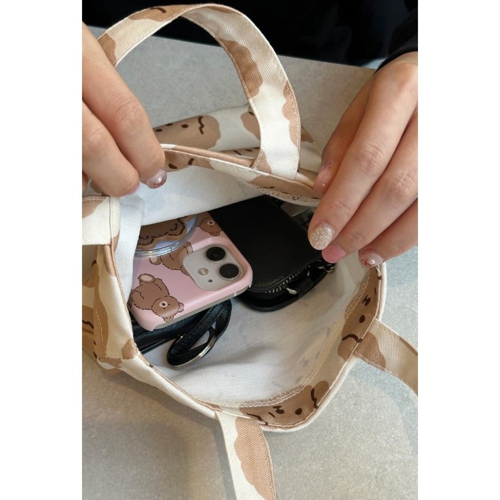 ʜᴀʀᴜᴅᴀɪʟʏ🌙 現貨｜millandmoi 可愛貴賓狗狗迷你托特包 手提袋 日常外出包 袋子-細節圖7