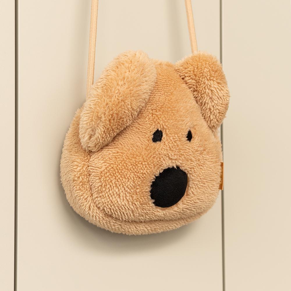 ʜᴀʀᴜᴅᴀɪʟʏ🌙 預購｜Dinotaeng 短尾袋鼠大頭造型毛絨斜背包 Quokka Fluffy Crossbag-細節圖5