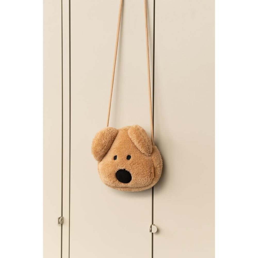 ʜᴀʀᴜᴅᴀɪʟʏ🌙 預購｜Dinotaeng 短尾袋鼠大頭造型毛絨斜背包 Quokka Fluffy Crossbag-細節圖8