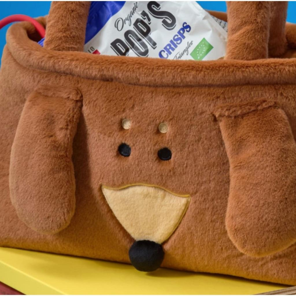 ʜᴀʀᴜᴅᴀɪʟʏ🌙 現貨｜JOGUMAN STUDIOＸLineFriends Woody 造型手提袋 狗狗造型提袋-細節圖4
