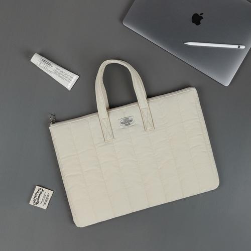 ʜᴀʀᴜᴅᴀɪʟʏ🌙  預購｜Livework Comfy Cozy 直線車棉【13吋筆電包】【15吋筆電包】提把筆電包-細節圖4