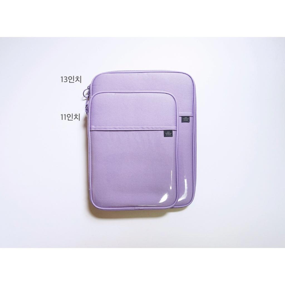 ʜᴀʀᴜᴅᴀɪʟʏ🌙  預購｜韓國文創 透明夾層 電腦包 筆電包【11吋平板包 / 13吋電腦包】-細節圖2