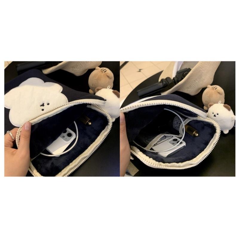 ʜᴀʀᴜᴅᴀɪʟʏ🌙 13吋電腦包｜Chanibear 雲朵熊熊 電腦包 平板包-細節圖2