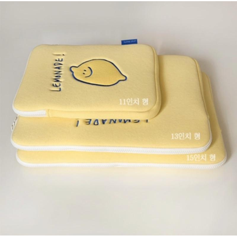 ʜᴀʀᴜᴅᴀɪʟʏ🌙  預購｜ secondmorning lemonade 檸檬電腦包 平板收納包 防撞包-細節圖2