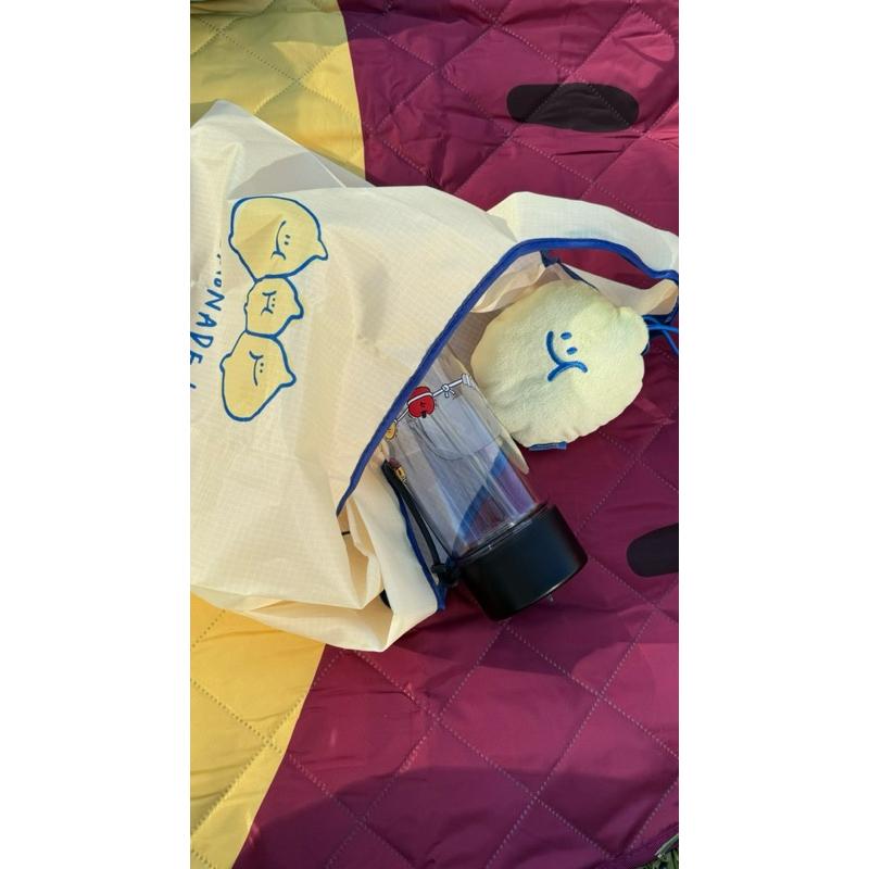 ʜᴀʀᴜᴅᴀɪʟʏ🌙 現貨｜second morning 絨毛收納包+購物袋-細節圖3