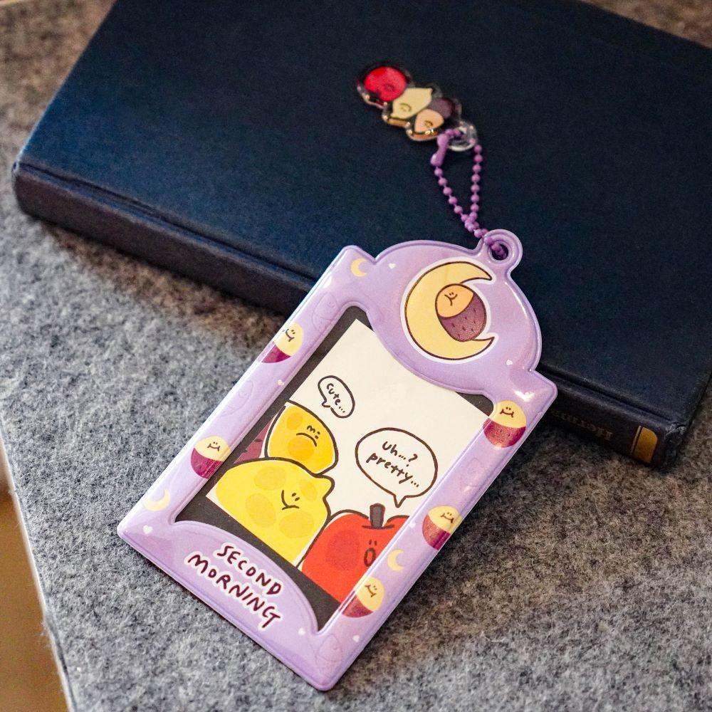 ʜᴀʀᴜᴅᴀɪʟʏ🌙 現貨｜Second Morning 票卡夾 (檸檬款 / 蘋果款 / 地瓜款)-細節圖3