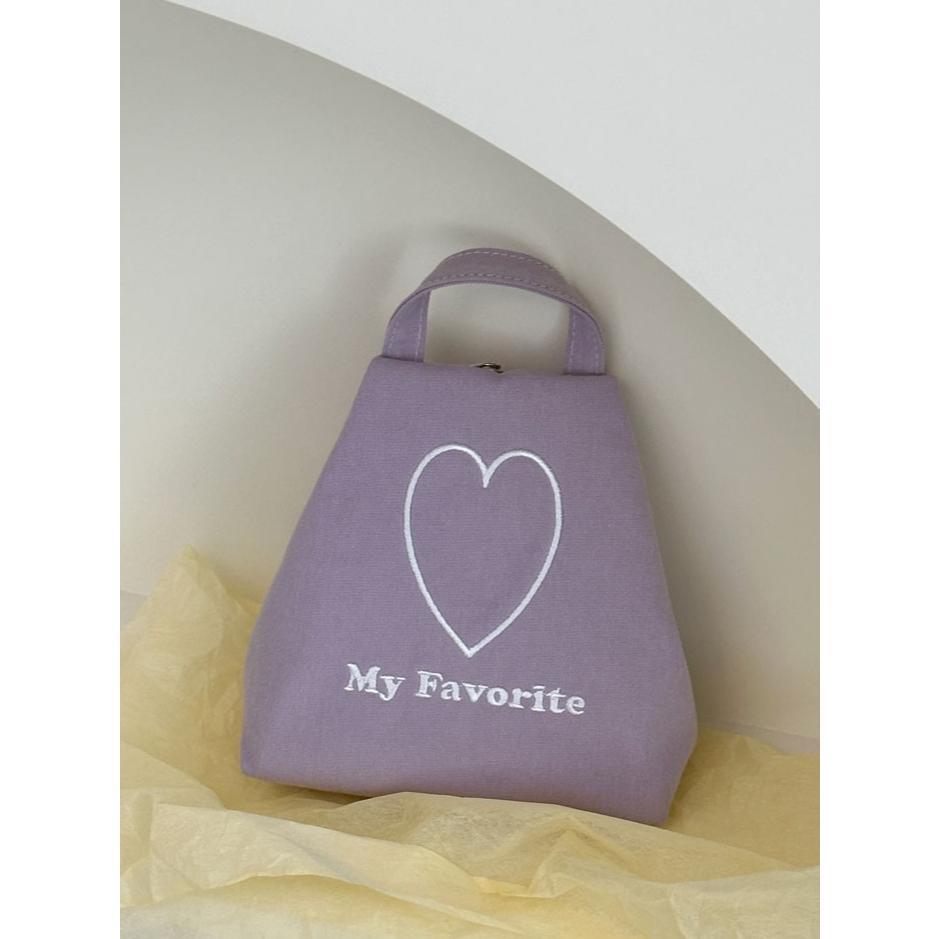 ʜᴀʀᴜᴅᴀɪʟʏ🌙 預購｜MAZZZZY tent pouch 可愛帳篷造型手提袋 粉嫩色系手提包 托特包 外出收納包-細節圖6