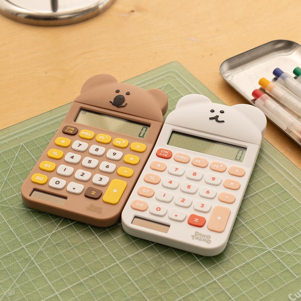 ʜᴀʀᴜᴅᴀɪʟʏ🌟部分有貨｜Dinotaeng  計算機 Quokka & BOBO Calculato-細節圖3