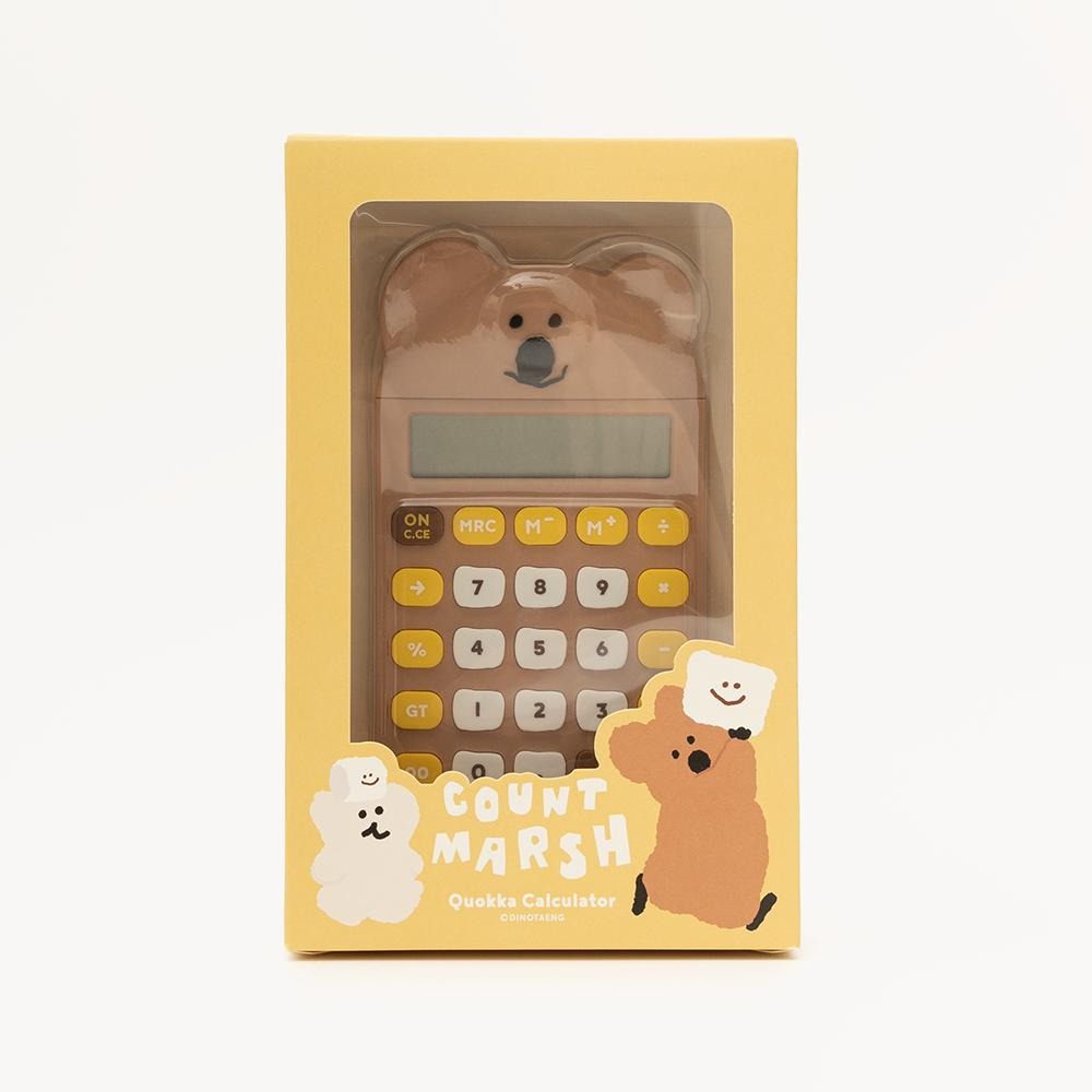 ʜᴀʀᴜᴅᴀɪʟʏ🌟部分有貨｜Dinotaeng  計算機 Quokka & BOBO Calculato-細節圖9