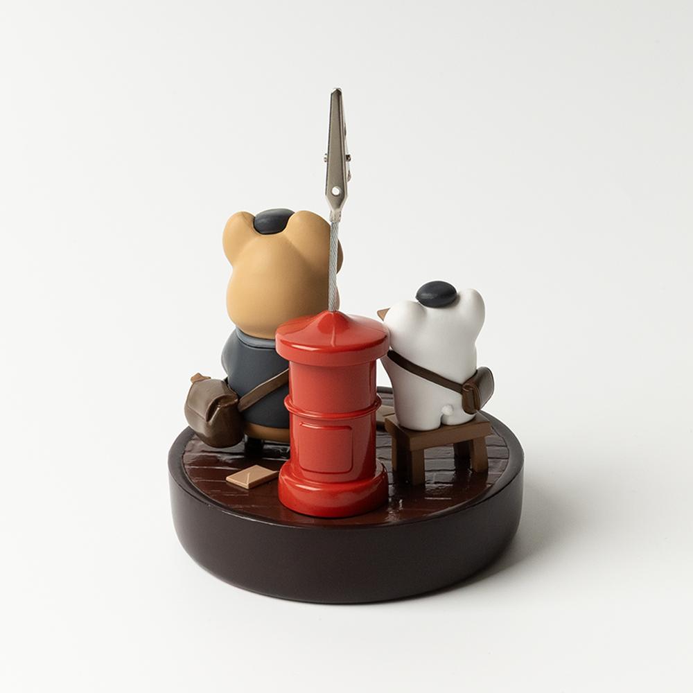 ʜᴀʀᴜᴅᴀɪʟʏ🌙 預購｜Dinotaeng Quokka Bobo 郵差公仔便條夾 造型MEMO夾 造型公仔-細節圖4