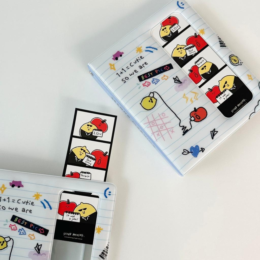 ʜᴀʀᴜᴅᴀɪʟʏ🌙 部分有貨｜Second Morning 人生四格照片收納 4X6相冊 拍立得收藏冊 檸檬地瓜蘋果-細節圖9