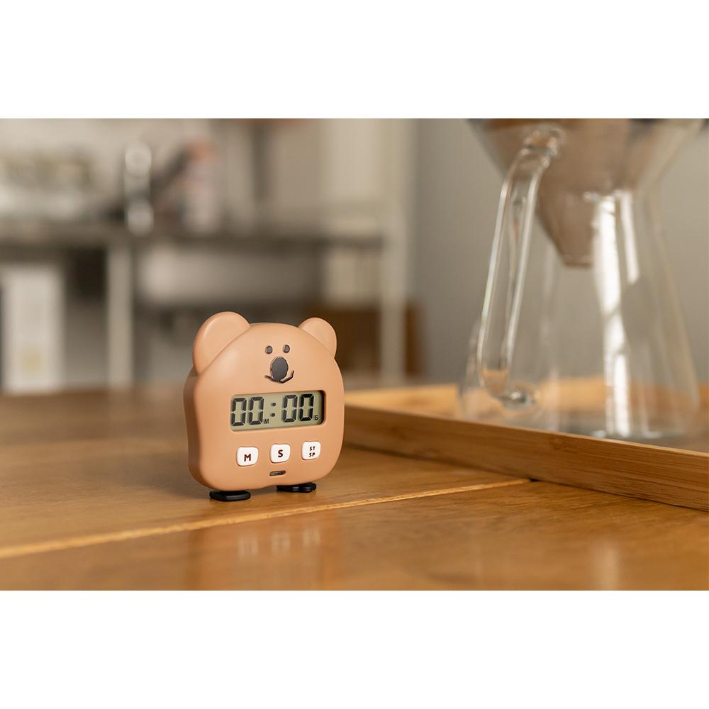 ʜᴀʀᴜᴅᴀɪʟʏ🌙  現貨｜Dinotaeng 短尾矮袋鼠計時器 磁鐵計時器 廚房電子計時器 Quokka Timer-細節圖2