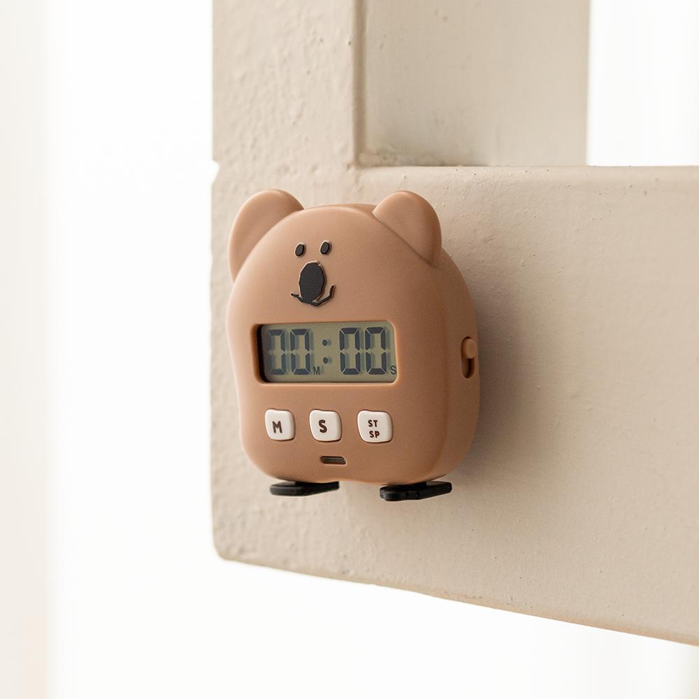 ʜᴀʀᴜᴅᴀɪʟʏ🌙  現貨｜Dinotaeng 短尾矮袋鼠計時器 磁鐵計時器 廚房電子計時器 Quokka Timer-細節圖7