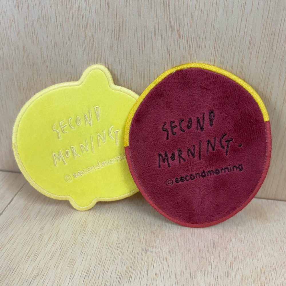 ʜᴀʀᴜᴅᴀɪʟʏ🌙  現貨｜韓國文創 second morning 毛絨杯墊 飾品墊-細節圖6