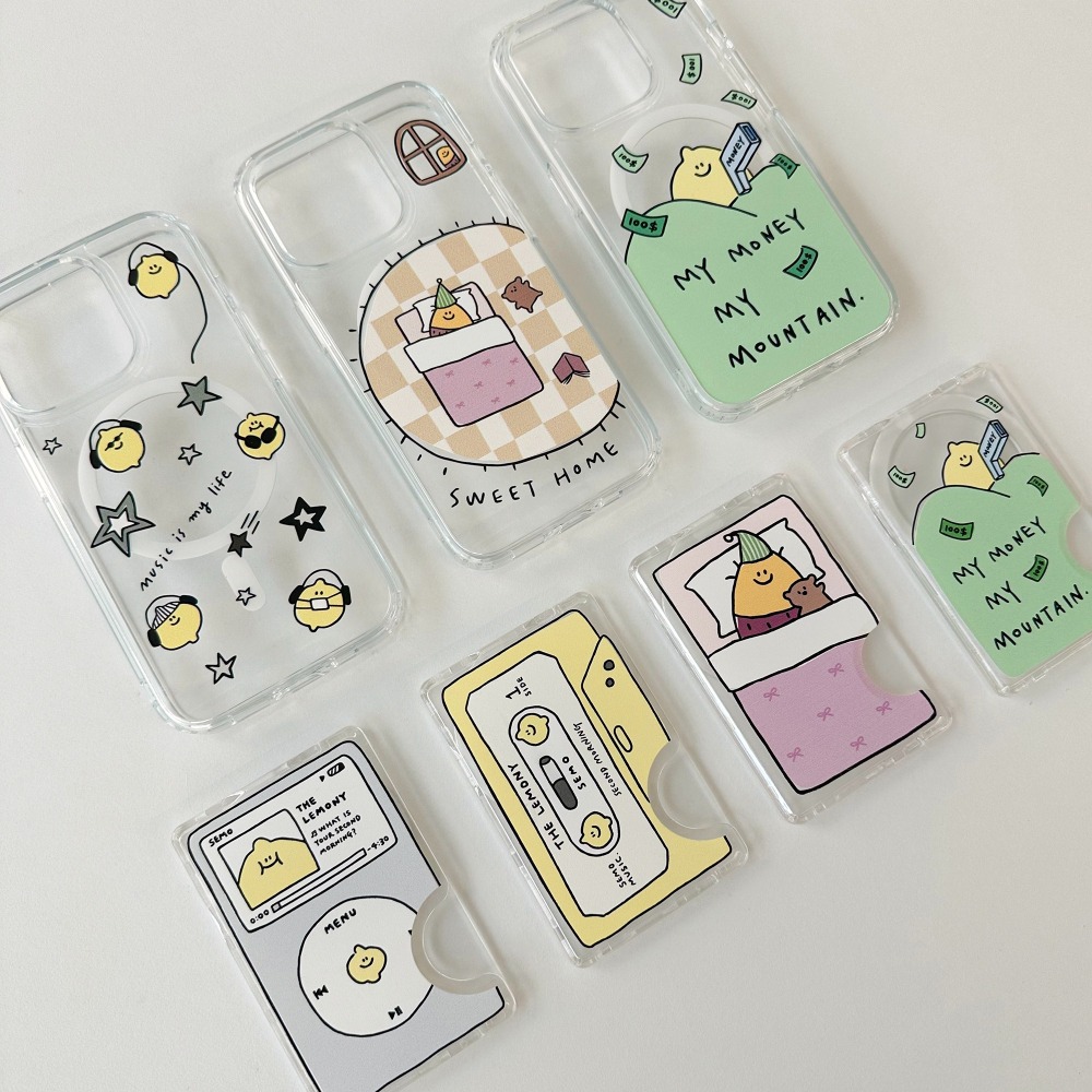 ʜᴀʀᴜᴅᴀɪʟʏ🌙  預購｜SECONDMORNING 全包磁吸手機殼 透明磁吸手機殼 磁吸卡夾 磁吸支架 耳機殼-細節圖7