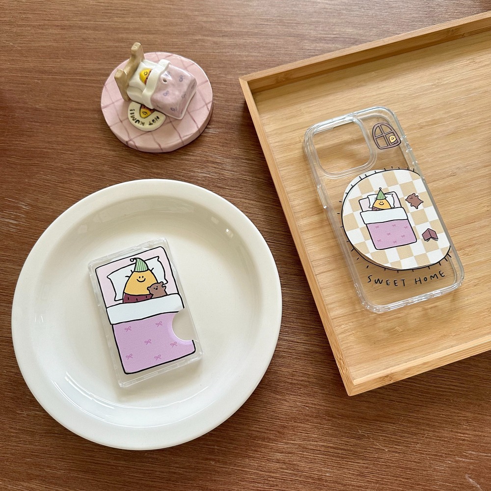 ʜᴀʀᴜᴅᴀɪʟʏ🌙  預購｜SECONDMORNING 全包磁吸手機殼 透明磁吸手機殼 磁吸卡夾 磁吸支架 耳機殼-細節圖9