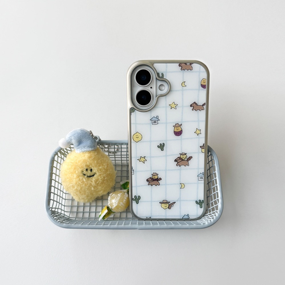 銀框磁吸全包🍋‍🟩牛仔檸檬