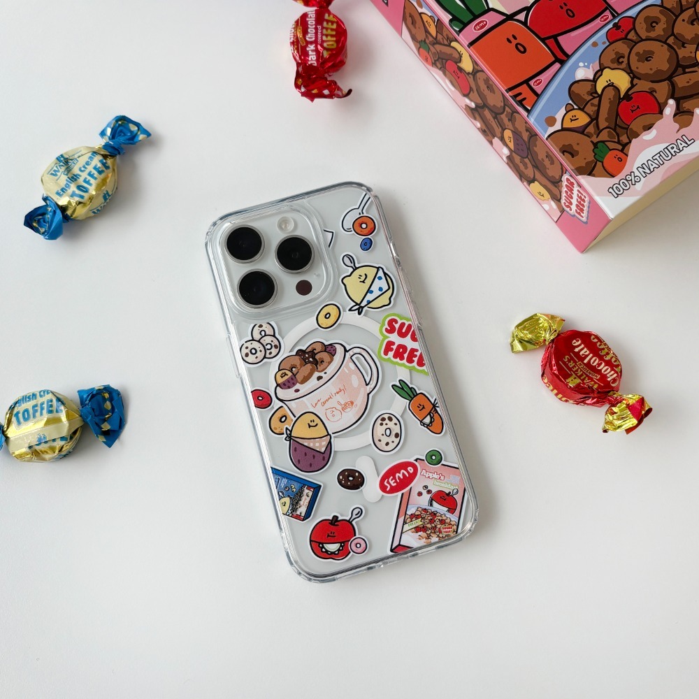 透明磁吸🍋‍🟩麥片碗