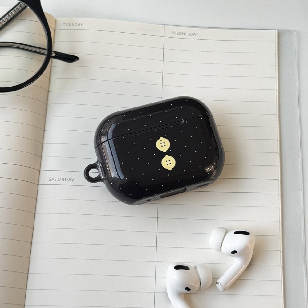 耳機殼🎧檸檬扣子