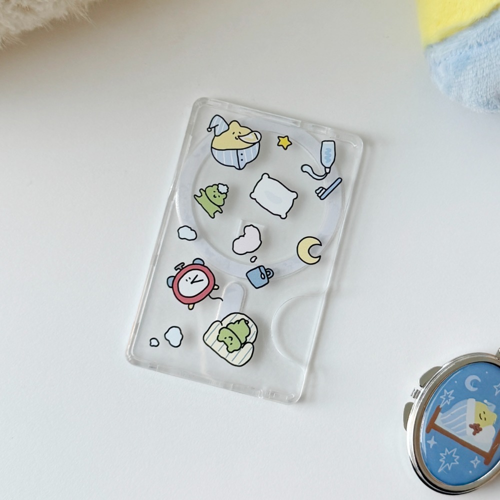 ʜᴀʀᴜᴅᴀɪʟʏ🌙  預購｜SECONDMORNING 全包磁吸手機殼 透明磁吸手機殼 磁吸卡夾 磁吸支架 耳機殼-規格圖11