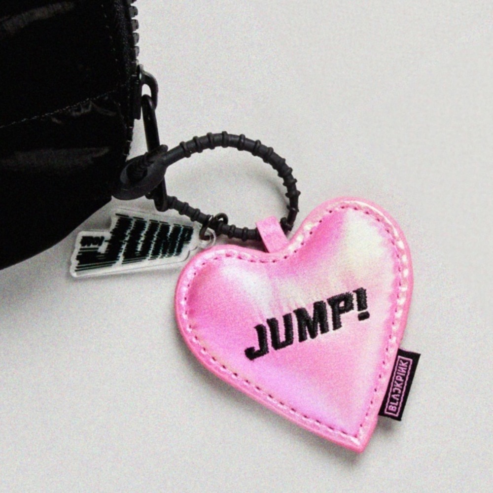 ʜᴀʀᴜᴅᴀɪʟʏ🌙 現貨｜BLACKPINK JUMP CUSHION KEYRING JUMP愛心吊飾 鑰匙圈-細節圖2