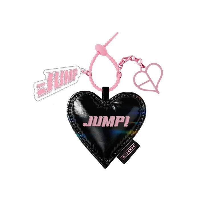 ʜᴀʀᴜᴅᴀɪʟʏ🌙 現貨｜BLACKPINK JUMP CUSHION KEYRING JUMP愛心吊飾 鑰匙圈-規格圖3