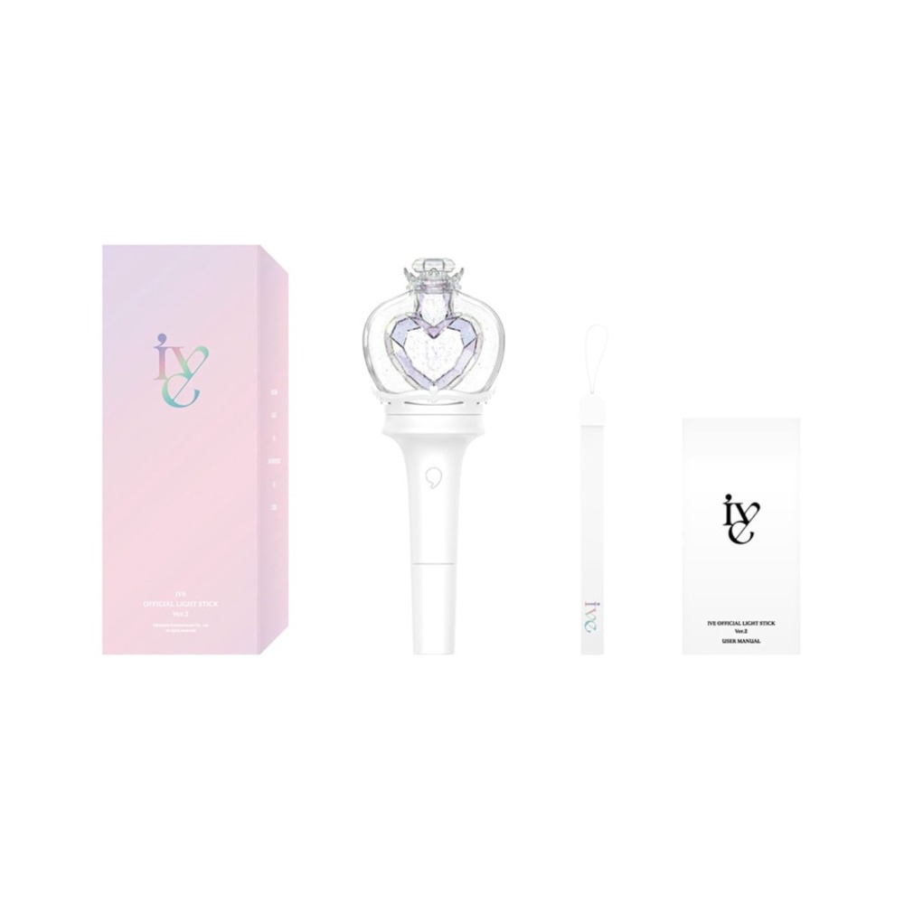 ʜᴀʀᴜᴅᴀɪʟʏ🌙 現貨｜IVE LIGHTSTICK VER2 官方應援手燈 IVE二代手燈 二代應援棒-細節圖3