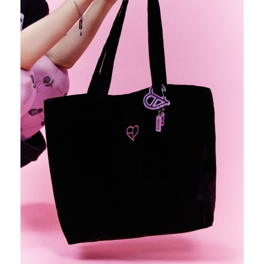 ʜᴀʀᴜᴅᴀɪʟʏ🌙 現貨｜BLACKPINK [BPPOPUP] TOTE BAG 尼龍托特包 側背包-細節圖2