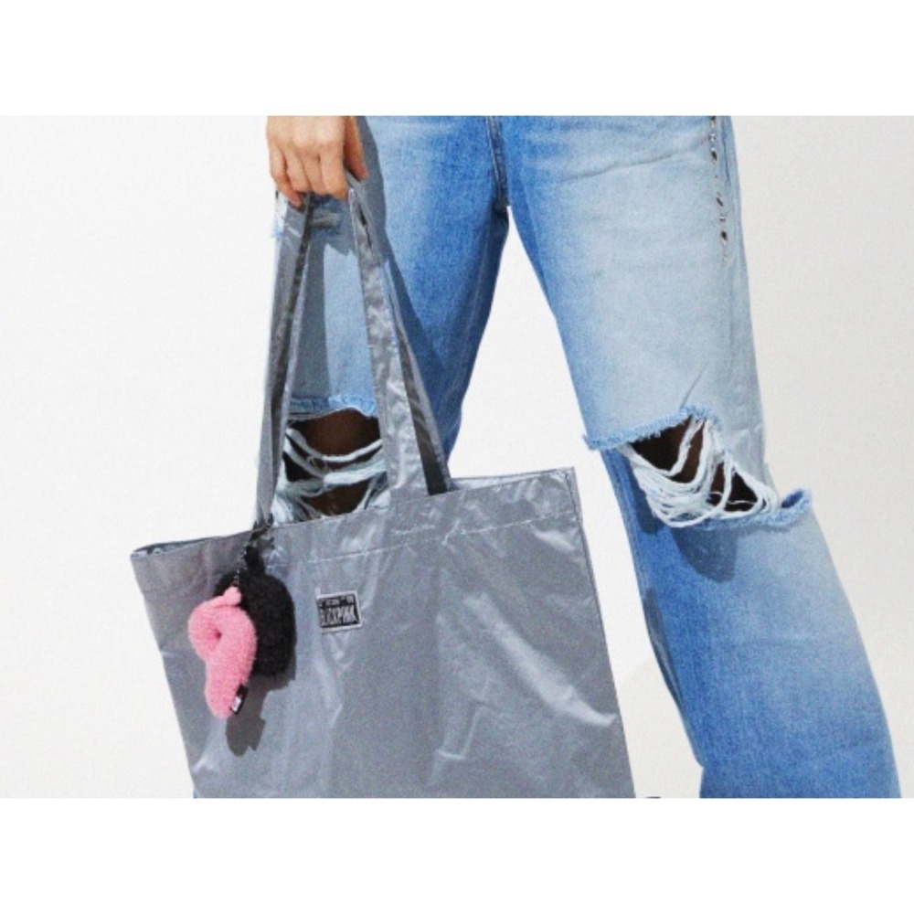 ʜᴀʀᴜᴅᴀɪʟʏ🌙 現貨｜BLACKPINK [BPPOPUP] TOTE BAG 尼龍托特包 側背包-細節圖4
