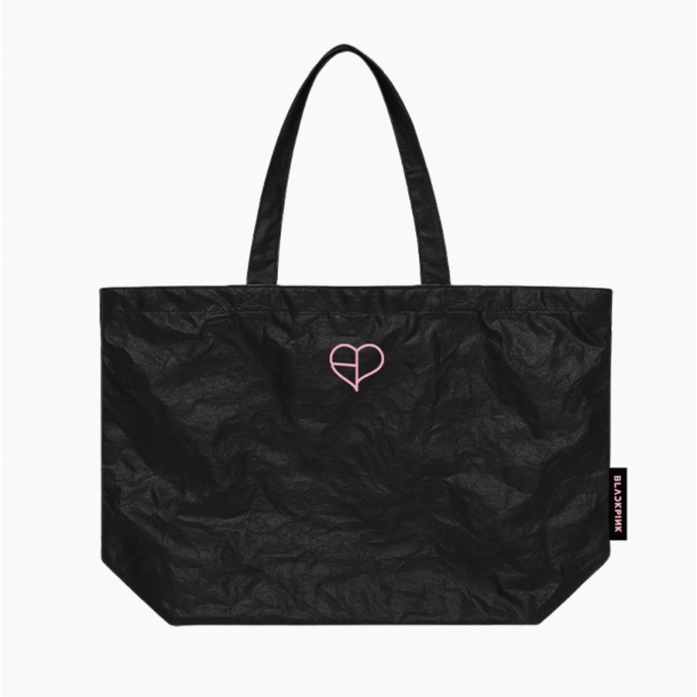 ʜᴀʀᴜᴅᴀɪʟʏ🌙 現貨｜BLACKPINK [BPPOPUP] TOTE BAG 尼龍托特包 側背包-規格圖4