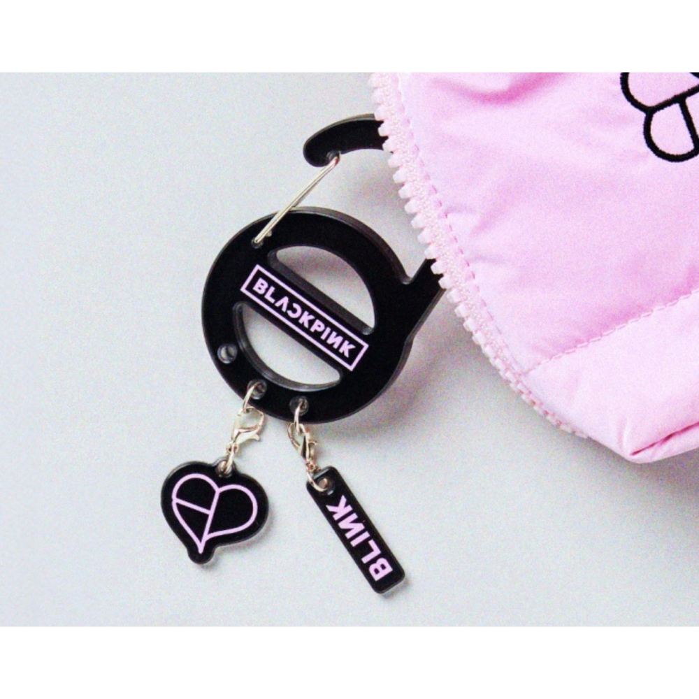 ʜᴀʀᴜᴅᴀɪʟʏ🌙  現貨｜[BPPOPUP] BLACKPINK 登山扣壓克力吊飾 造型壓克力吊飾 登山扣吊飾-細節圖3