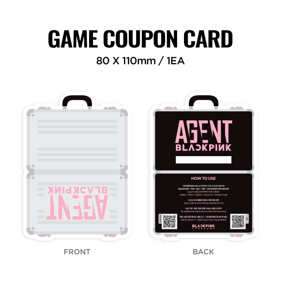ʜᴀʀᴜᴅᴀɪʟʏ🌙  現貨｜BLACKPINK THE GAME 小卡卡套組-細節圖4