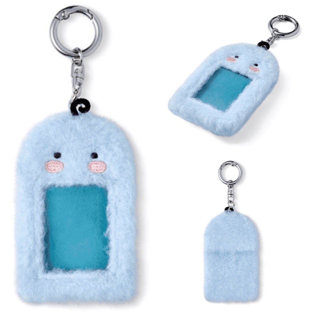 ʜᴀʀᴜᴅᴀɪʟʏ🌙  現貨｜LE SSERAFIM 毛絨證件照卡套 證件照卡套 卡套吊飾-規格圖2