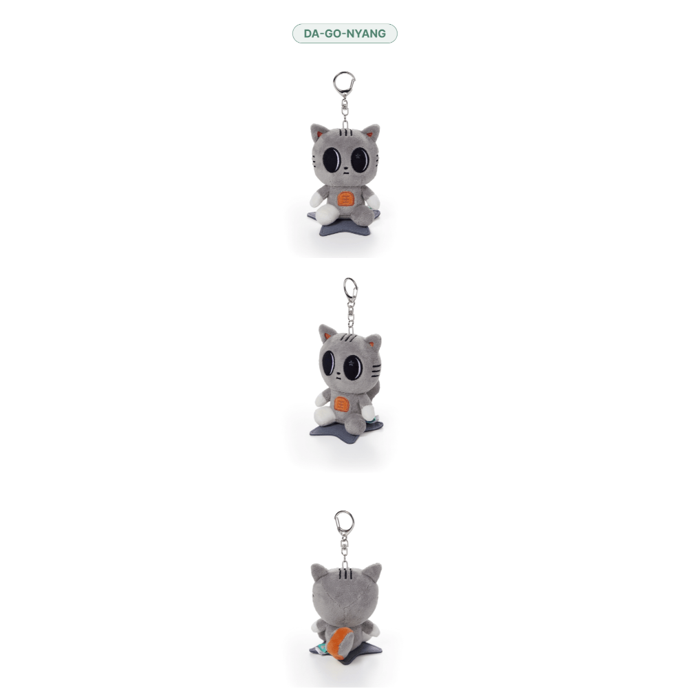 ʜᴀʀᴜᴅᴀɪʟʏ🌙  預購｜TOMORROW X TOGETHER Plush Keyring 造型娃娃吊飾-規格圖3