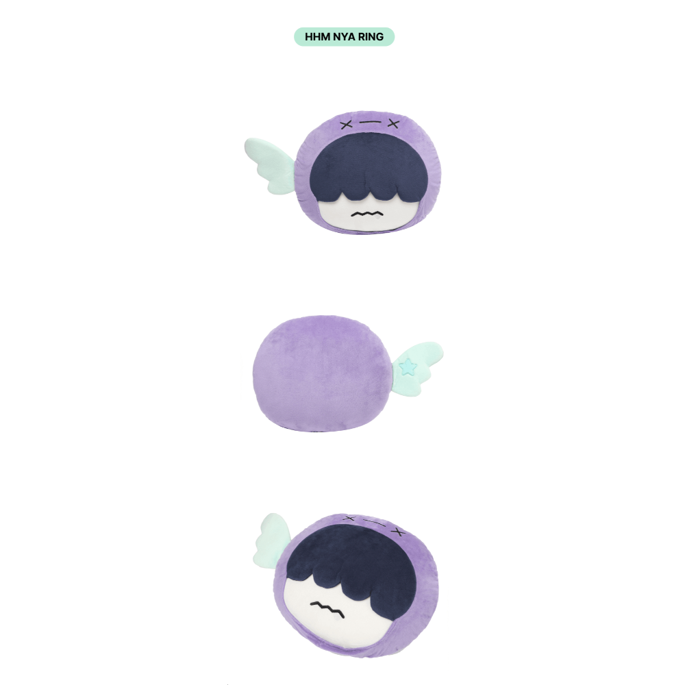 ʜᴀʀᴜᴅᴀɪʟʏ🌙  預購｜TOMORROW X TOGETHER FACE CUSHION 角巴兔抱枕 造型抱枕-規格圖1