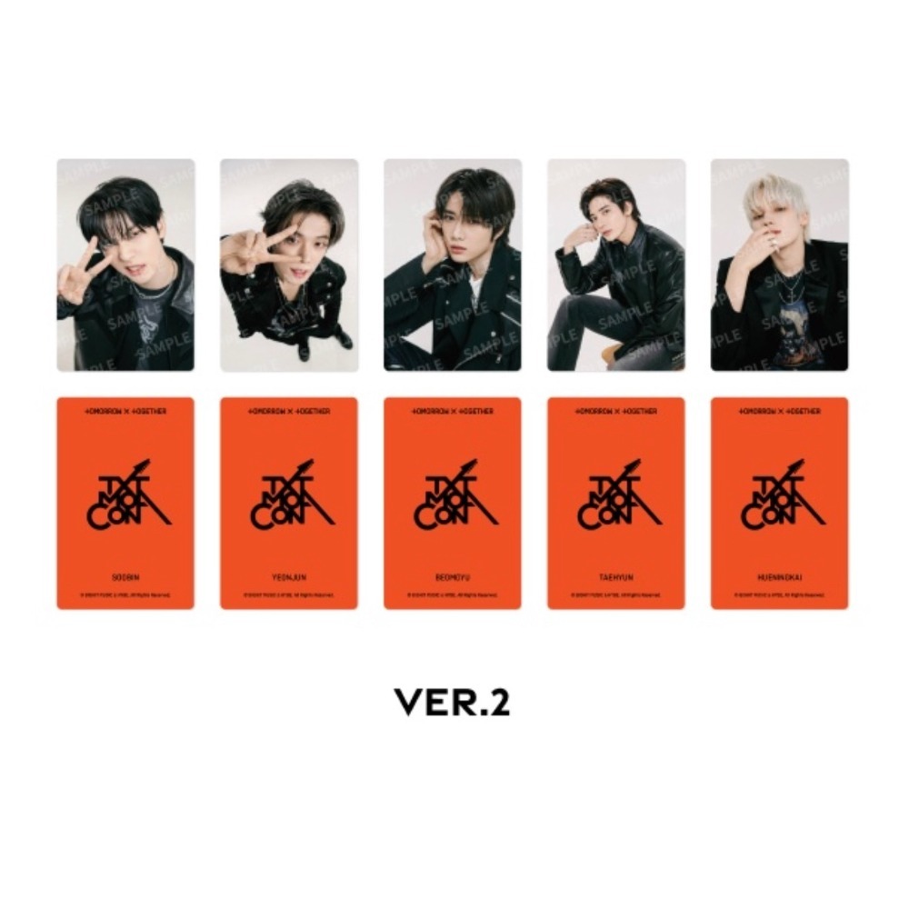 ʜᴀʀᴜᴅᴀɪʟʏ🌙  現貨｜TOMORROW X TOGETHER Mini Photo Card 小卡組 卡包-規格圖1