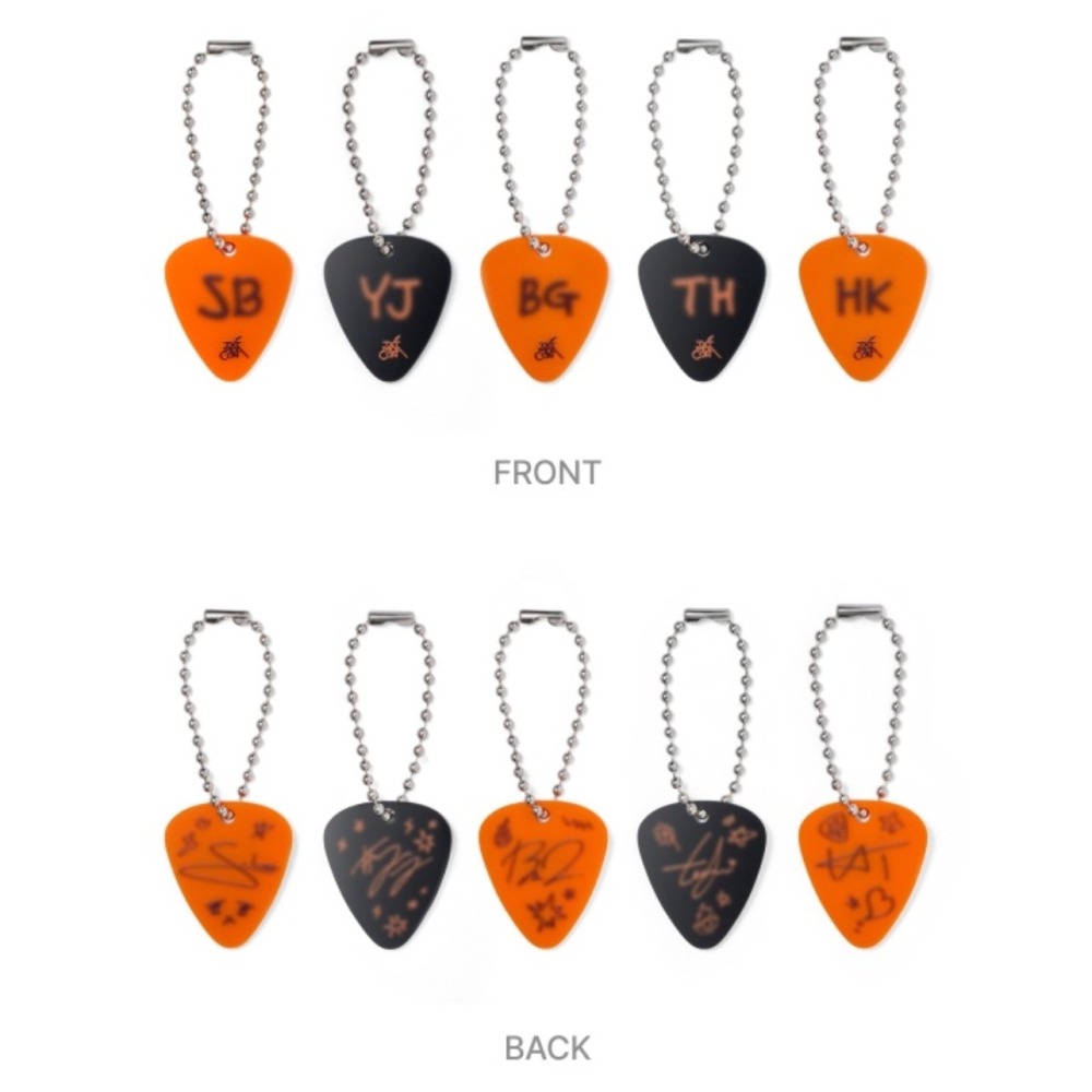 ʜᴀʀᴜᴅᴀɪʟʏ🌙  預購｜TOMORROW X TOGETHER  TXT LUCKYDRAW 吉他彈片吊飾盲抽-細節圖3